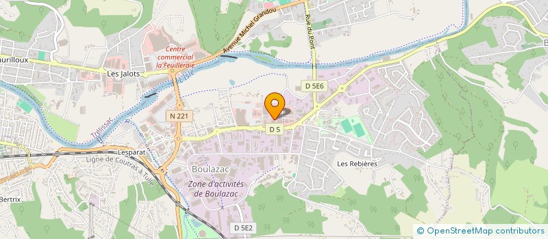 localisation de l'entreprise O-NAM  BOULAZAC ISLE MANOIRE