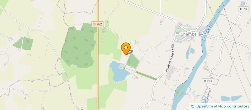 localisation de l'entreprise O NANTES  CHAMBELLAY