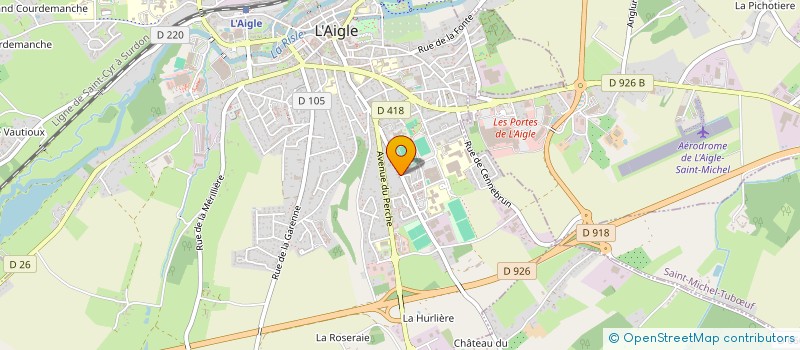localisation de l'entreprise O'NAPO à L'AIGLE