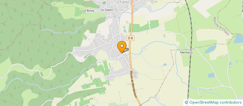 localisation de l'entreprise O NAPOLI à MARCILLY-LE-CHATEL