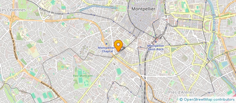 localisation de l'entreprise O.NARJIS à MONTPELLIER