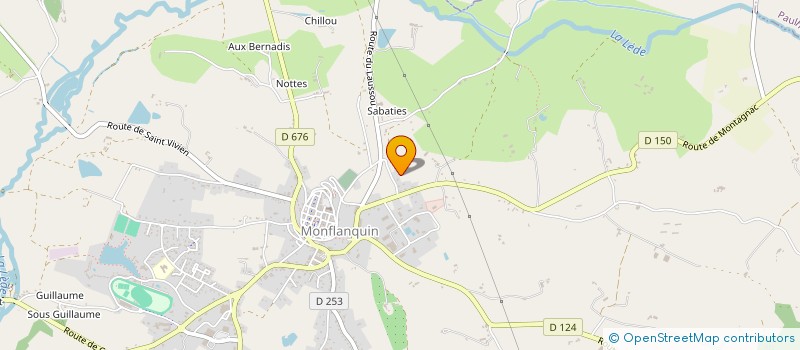 localisation de l'entreprise O NATURELLE  ESTILLAC