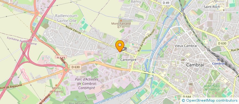 localisation de l'entreprise O NAZARENO à FONTAINE-NOTRE-DAME