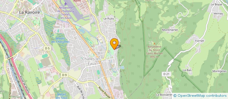 localisation de l'entreprise O'NEEL  CHALLES-LES-EAUX