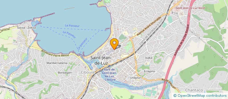 localisation de l'entreprise O'NEILL FRANCE SAS à BAYONNE