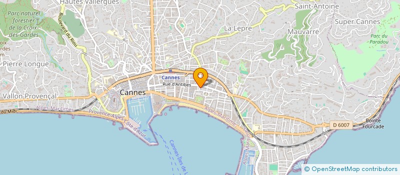 localisation de l'entreprise O'NEILL'S RIVIERA à CANNES