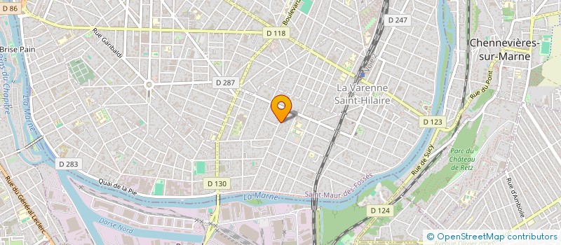 localisation de l'entreprise O NET ENTRETIEN à SAINT-MAUR-DES-FOSSES