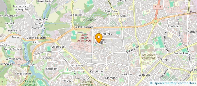localisation de l'entreprise O-NETTOYAGE 29 à BREST