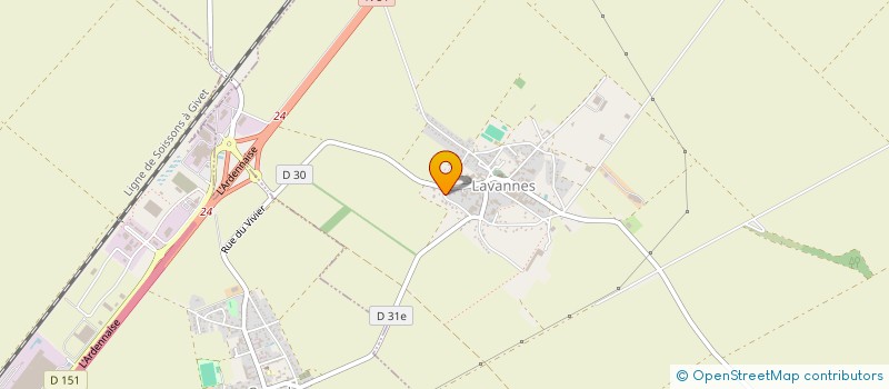 localisation de l'entreprise O NHA  LAVANNES