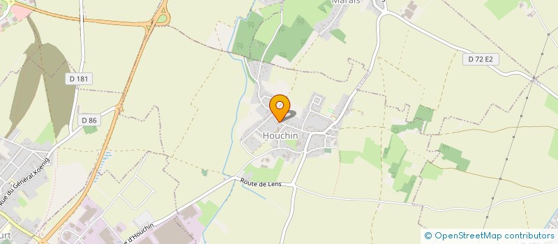localisation de l'entreprise O'NIGIRI  HOUCHIN