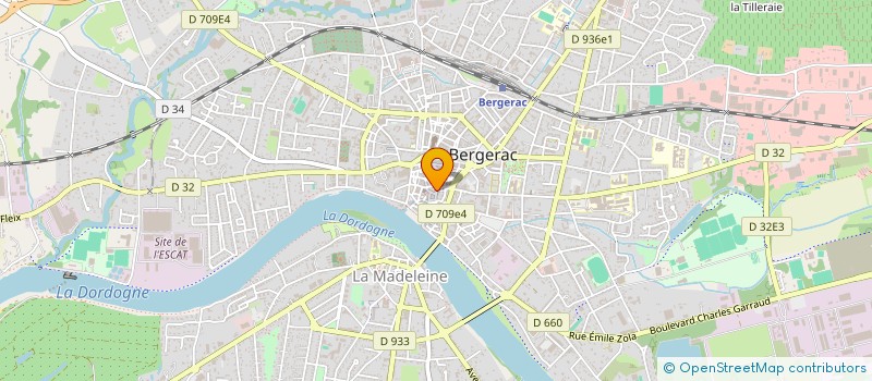 localisation de l'entreprise O NIRVANA DES PERLES à BERGERAC