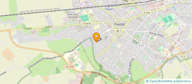 localisation de l'entreprise O NOTES ENCHANTEES à YVETOT