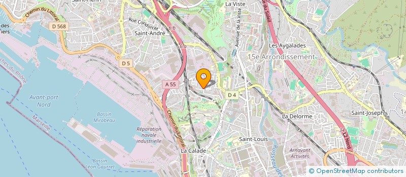 localisation de l'entreprise O'NUAGE D'ORIENT à MARSEILLE