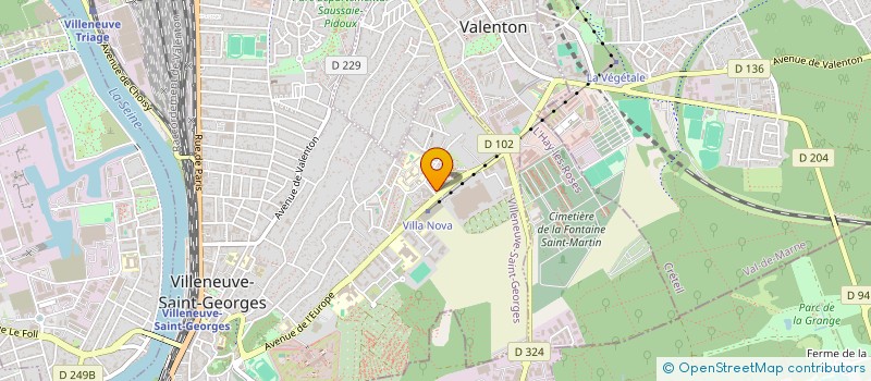 localisation de l'entreprise O NUMERIK  VILLENEUVE-SAINT-GEORGES