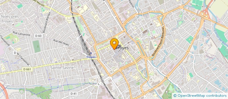 localisation de l'entreprise O OHM à TROYES