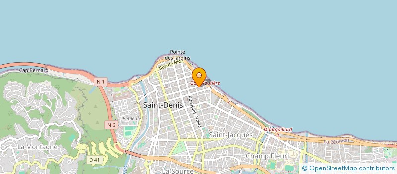 localisation de l'entreprise O.P.C.R à SAINT-DENIS