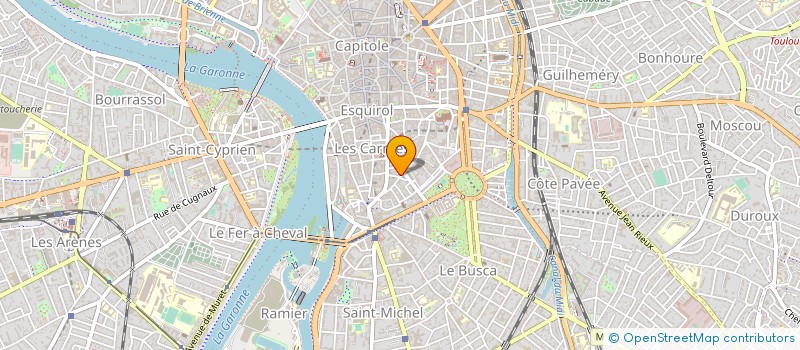 localisation de l'entreprise O.P.L.A. à TOULOUSE