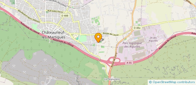 localisation de l'entreprise O.P.M.8 LEMC à CHATEAUNEUF-LES-MARTIGUES