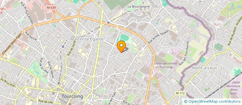 localisation de l'entreprise O.P PARTY NIGHT  TOURCOING