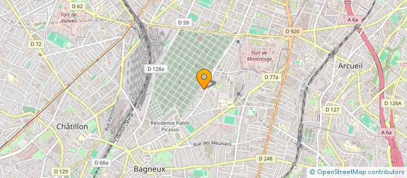 localisation de l'entreprise O P'TIT CREUX à BAGNEUX