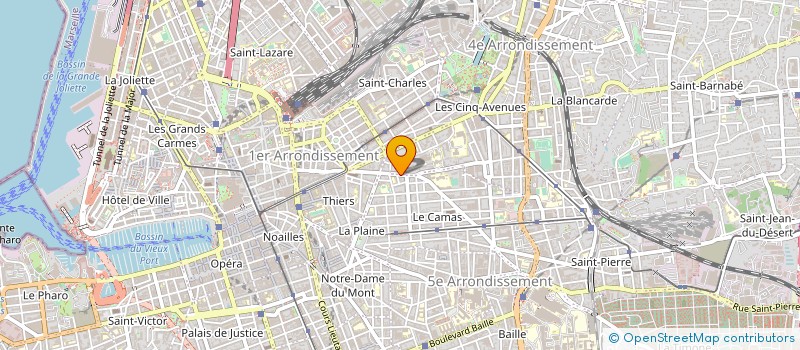 localisation de l'entreprise O P'TIT GOURMAND à MARSEILLE