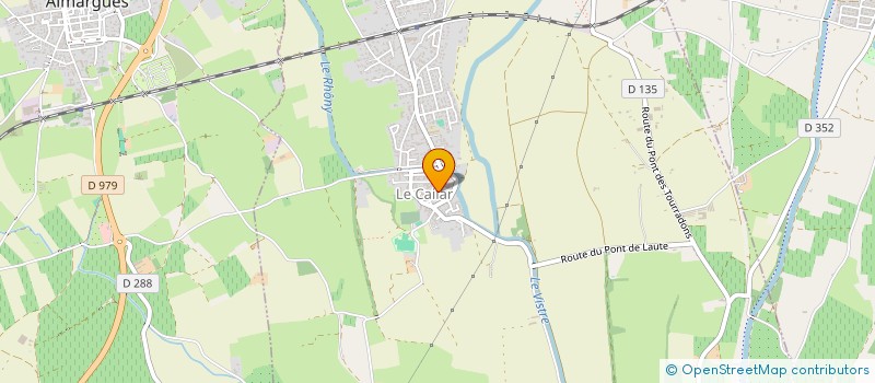 localisation de l'entreprise O P'TIT REPERE  LE CAILAR