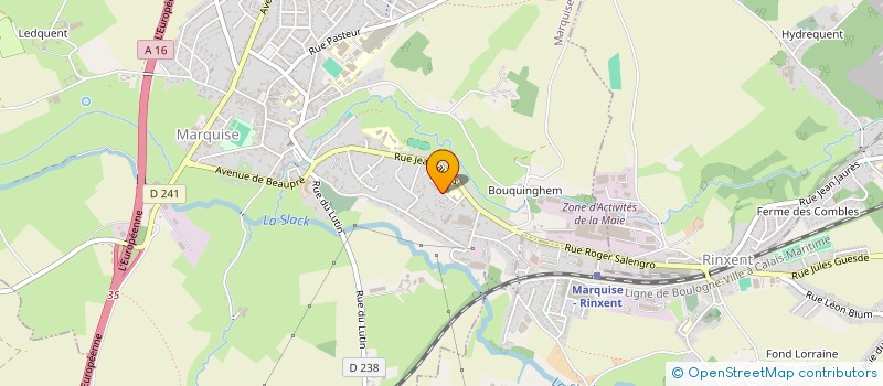 localisation de l'entreprise O P'TITES MARMOTTES  MARQUISE