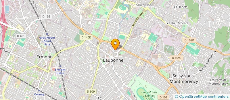localisation de l'entreprise O P'TITS COEURS à EAUBONNE