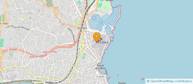 localisation de l'entreprise O P'TITS COQUINS à ANTIBES