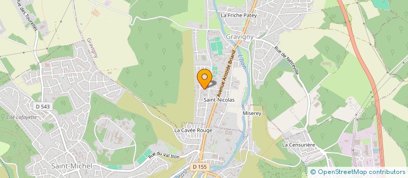 localisation de l'entreprise O P'TITS LOULOUS GRAVIGNY à GRAVIGNY