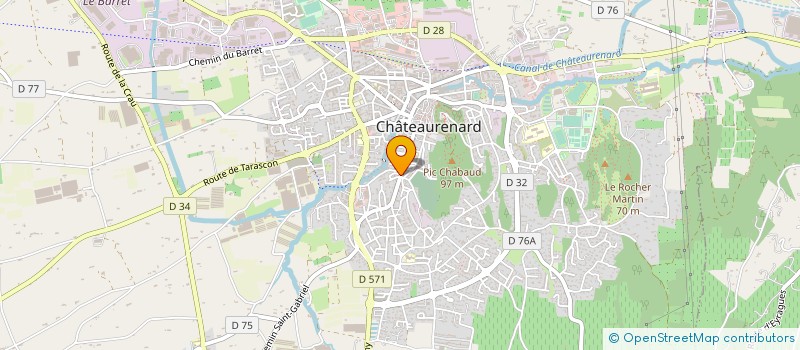 localisation de l'entreprise O-P'TITS SOINS à CHATEAURENARD