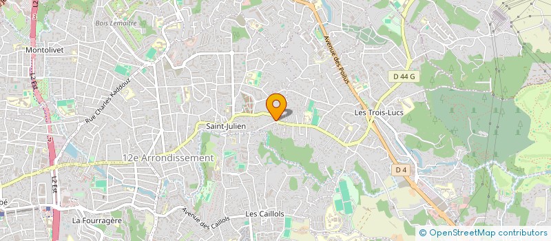 localisation de l'entreprise O PADEL à MARSEILLE