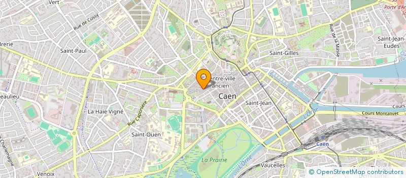 localisation de l'entreprise O' PAIN BURGER à CAEN