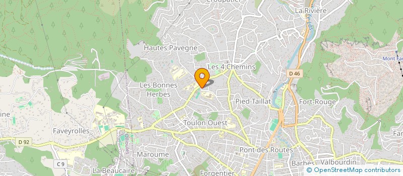 localisation de l'entreprise O PAIN D ALEP à TOULON