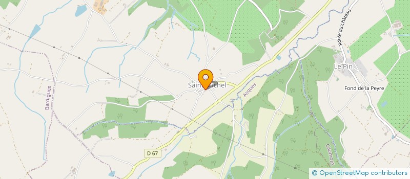 localisation de l'entreprise O PAIN D'ANTAN à SAINT-MICHEL