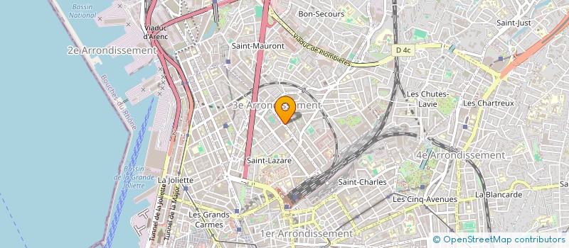 localisation de l'entreprise O PAIN DORE à MARSEILLE