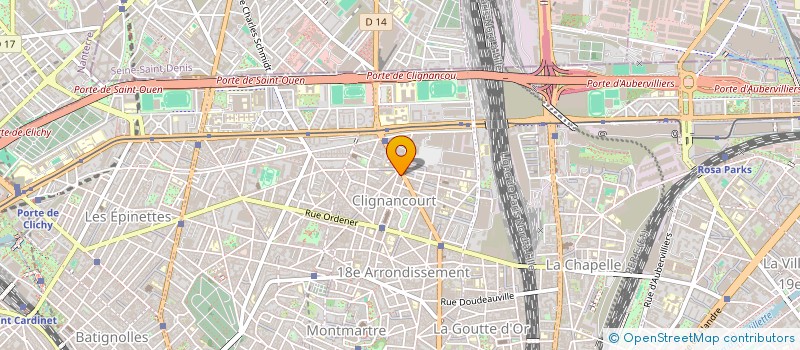 localisation de l'entreprise O'PAIN DORE  PARIS