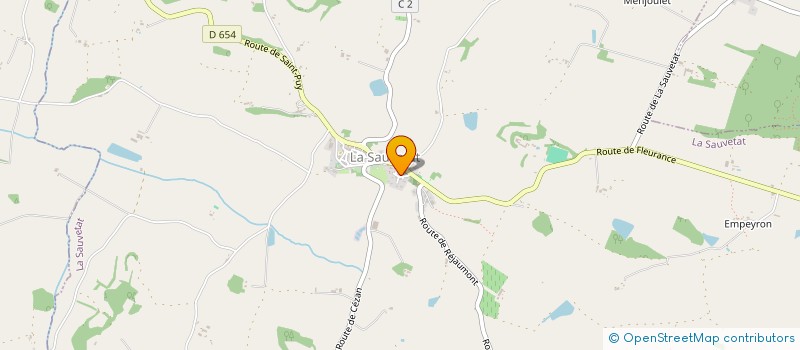 localisation de l'entreprise O PAIS  LA SAUVETAT