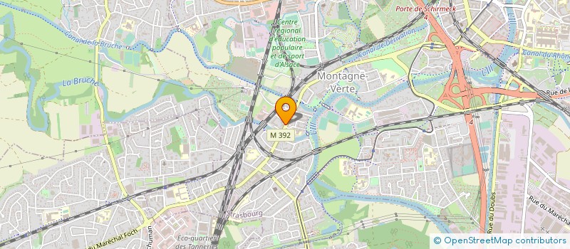 localisation de l'entreprise O'PAKPAK INDIAN FAST FOOD  STRASBOURG