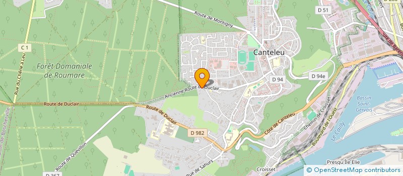 localisation de l'entreprise O PALAIS DES AROMES à CANTELEU