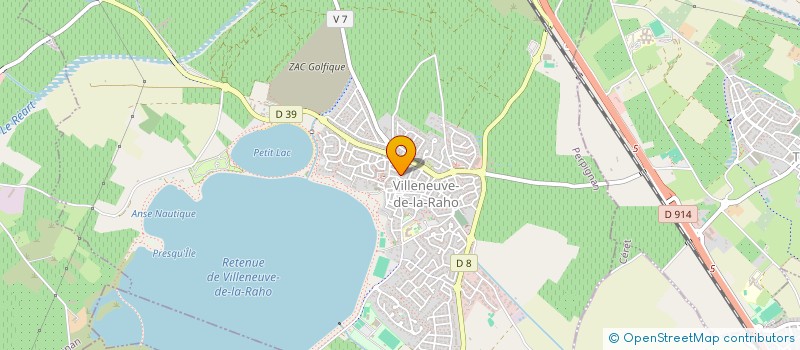 localisation de l'entreprise O PALE  VILLENEUVE-DE-LA-RAHO