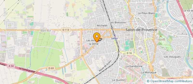 localisation de l'entreprise O PALINES à SALON-DE-PROVENCE