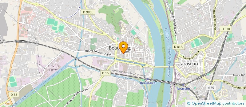 localisation de l'entreprise O'PANIER DE L'ESPOIR à BEAUCAIRE