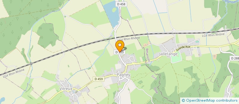 localisation de l'entreprise O'PANIER DESTOCKEUR  PAGNEY