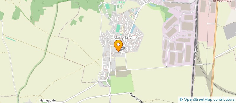 localisation de l'entreprise O PAPA POULET  MARLY-LA-VILLE