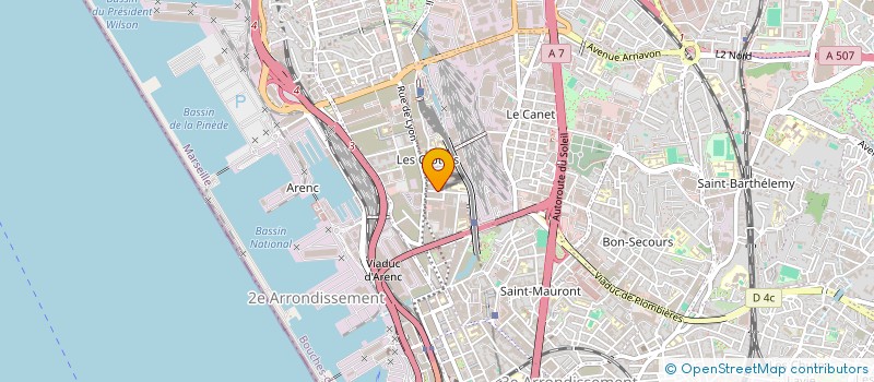 localisation de l'entreprise O PAPE PERE ET FILS à MARSEILLE
