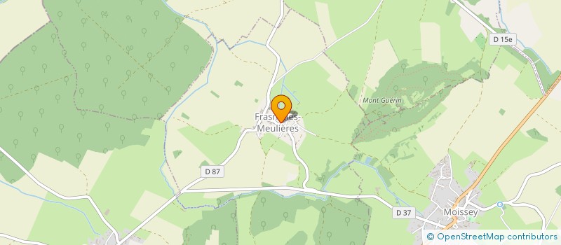 localisation de l'entreprise O'PAPILLONGLES  FRASNE-LES-MEULIERES