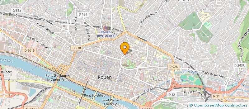 localisation de l'entreprise O PARADIS à ROUEN