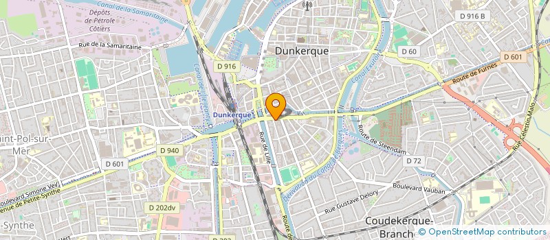 localisation de l'entreprise O PAS HOP à DUNKERQUE