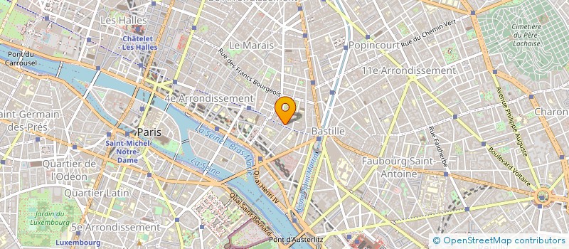 localisation de l'entreprise O PASTA à PARIS
